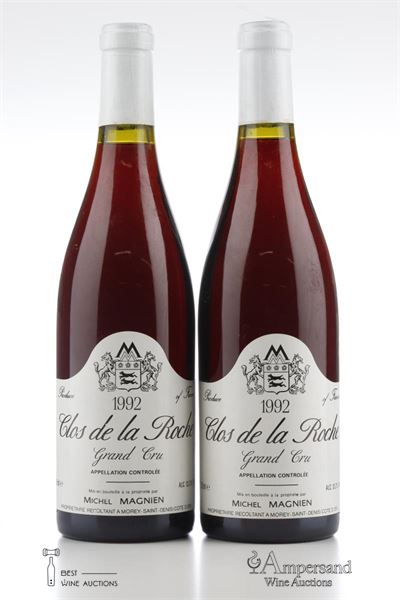 CLOS DE LA ROCHE 1992 - Michel Magnien - 2 Bottles
