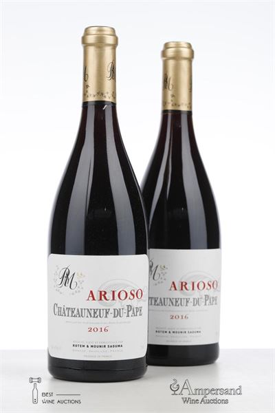 CHATEAUNEUF DU PAPE ARIOSO 2016 - Rotem et Mounir Saouma - 2 Bottles