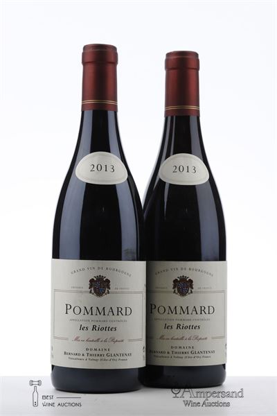 POMMARD LES RIOTTES 2013 - Bernard et Thierry Glantenay - 2 Bottles