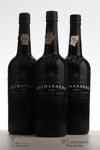 FONSECA GUIMARAENS VINTAGE PORT 1996 - Fonseca - 3 Bottles