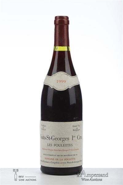 NUITS ST GEORGES LES POULETTES 1999 - Nicolas Potel - 1 Bottle