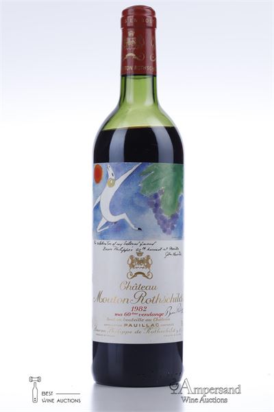 MOUTON ROTHSCHILD 1982 - Mc - 1 Bottle