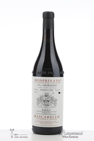 BAROLO MONPRIVATO RISERVA CA D'MORISSIO 2008 - Giuseppe Mascarello - 1 Bottle