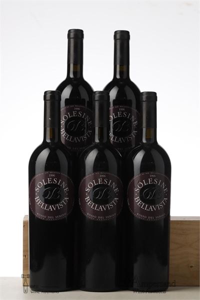 SOLESINE ROSSO DEL SEBINO 1996 - Bellavista - 5 Bottles