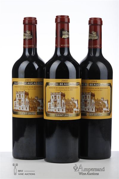 DUCRU BEAUCAILLOU 2003 - Mc - 3 Bottles