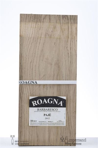 BARBARESCO PAJE 2012 - Roagna - 3,00 Liter Bottle - Owc 1