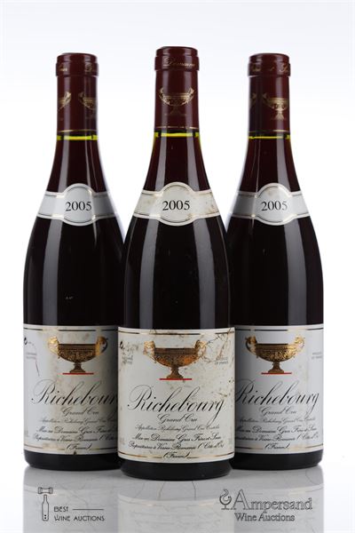 RICHEBOURG 2005 - Gros Frere et Soeur - 3 Bottles