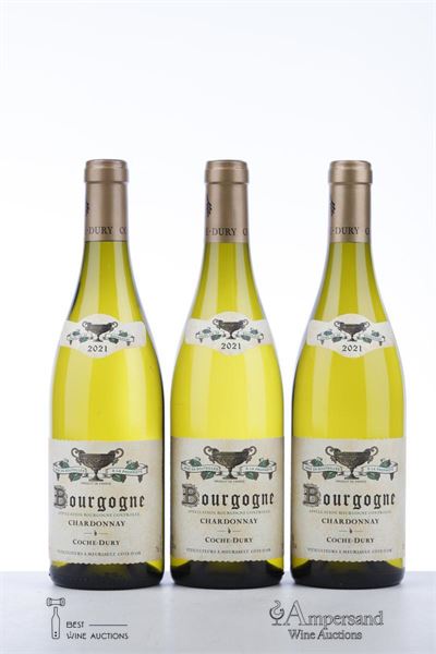 BOURGOGNE CHARDONNAY 2021 - Coche Dury - 3 Bottles