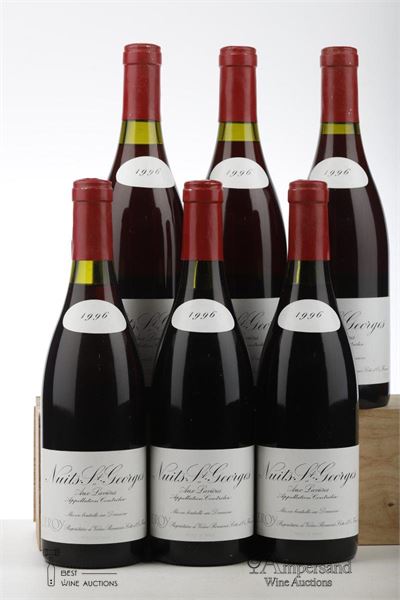 NUITS ST GEORGES AUX LAVIERES 1996 - Leroy - 6 Bottles