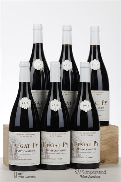 GEVREY CHAMBERTIN VIEILLES VIGNES 2016 - Bernard Dugat Py - 6 Bottles