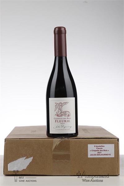 BEAUJOLAIS FLEURIE CHAPELLE DES BOIS 2021 - Jules Desjourneys - 6 Bottles - Oc 6