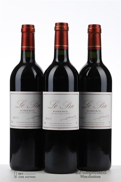LE PIN 2001 - Mc - 3 Bottles