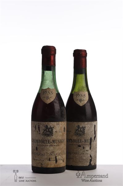 CHAMBOLLE MUSIGNY 1955 - Chanson MB - 2 x 0,375Ltr