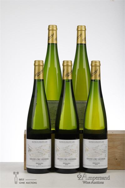 RIESLING GEISBERG 2011 - Trimbach - 5 Bottles - Oc 6