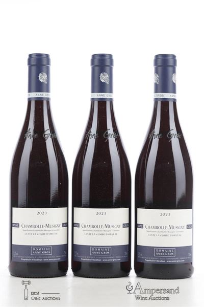 CHAMBOLLE MUSIGNY LA COMBE D'ORVEAU 2023 - Anne Gros - 3 Bottles