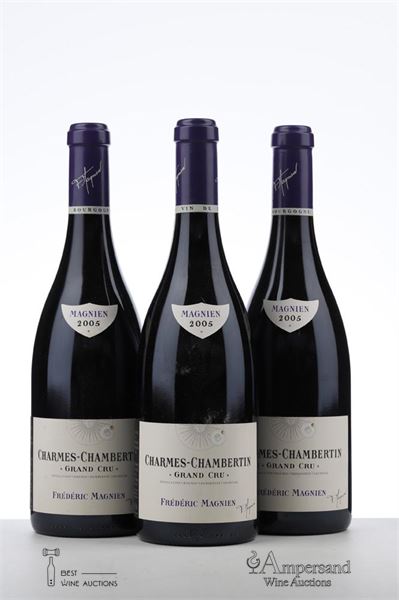 CHARMES CHAMBERTIN 2005 - Frederic Magnien - 3 Bottles