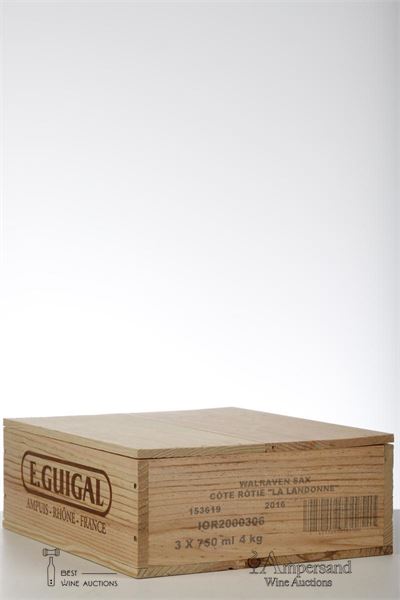 COTE ROTIE LA LANDONNE 2016 - Guigal - 3 Bottles - Owc 3