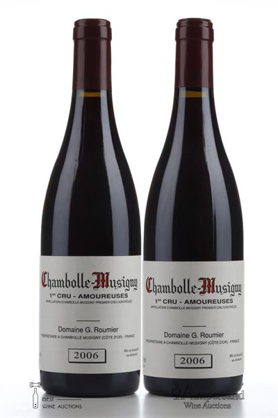 CHAMBOLLE MUSIGNY LES AMOUREUSES Georges Roumier 2006 - 2 Bottles
