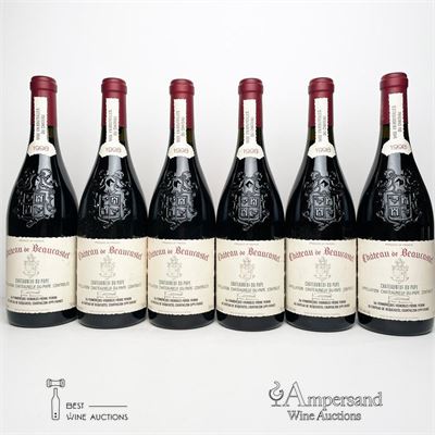 CHATEAUNEUF DU PAPE 1998 - Chateau de Beaucastel - 12 Bottles