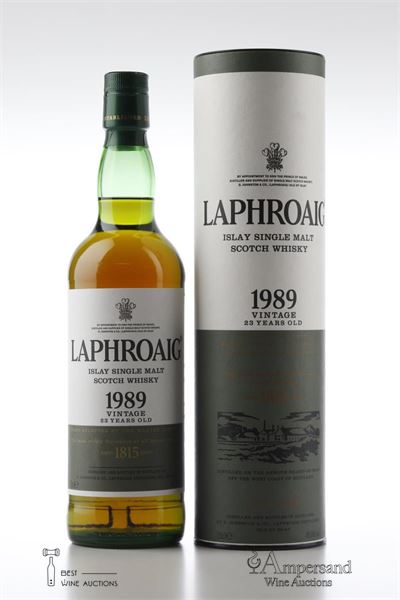 1989 LAPHROAIG 23 Y - 48,9% - 1 Bottle - Tube