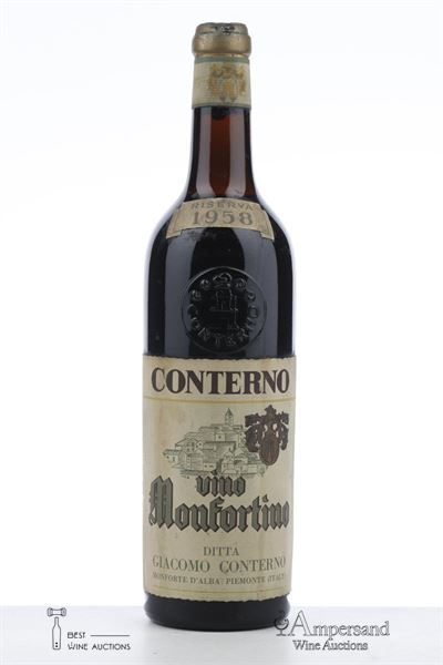 BAROLO MONFORTINO RISERVA 1958 - Giacomo Conterno - 1 Bottle