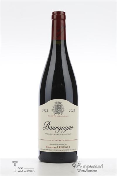 BOURGOGNE ROUGE 2022 - Emmanuel Rouget - 1 Bottle