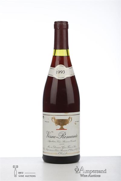 VOSNE ROMANEE 1993 - Gros Frere et Soeur - 1 Bottle
