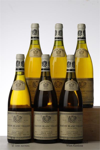 MACON BLANC 1993 - Louis Jadot - 6 Bottles