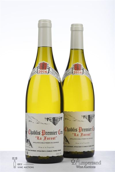 CHABLIS LA FOREST 2016 - Vincent Dauvissat - 2 Bottles