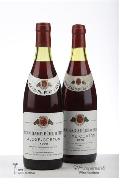 ALOXE CORTON 1973 - Bouchard - 2 Bottles