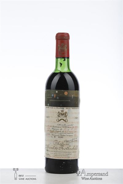 MOUTON ROTHSCHILD 1971 - Mc - 1 Bottle