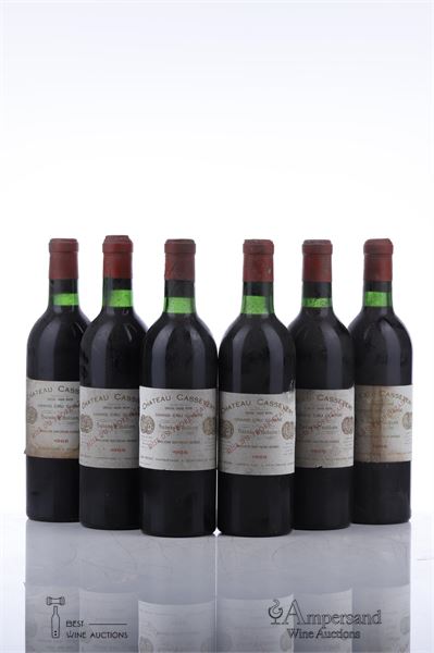 CASSEVERT 1966 - Jean Nony Proprietaire - 6 Bottles