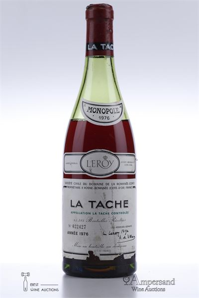 LA TACHE 1976 - Domaine de la Romanee Conti - 1 Bottle