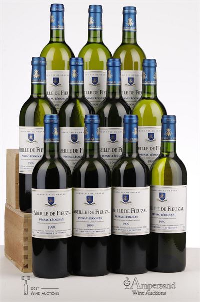 L'ABEILLE DE FIEUZAL BLANC 1999 - Mc - 11 Bottles