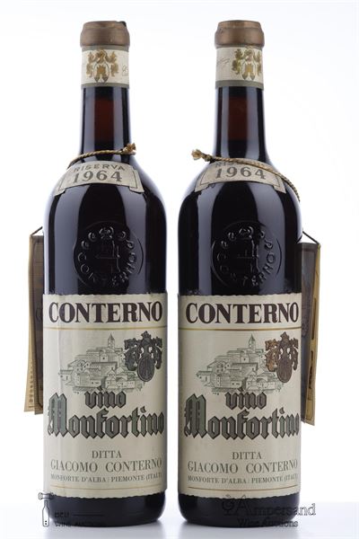 BAROLO MONFORTINO RISERVA 1964 -  Giacomo Conterno - 2 Bottles