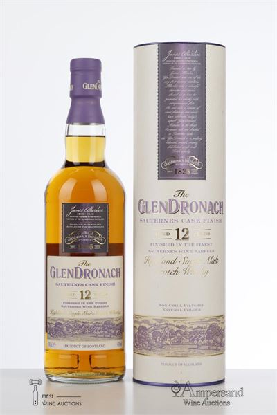 GLENDRONACH 12 Y SAUTERNES CASK FINISH - Alc 46% 1 Bottle