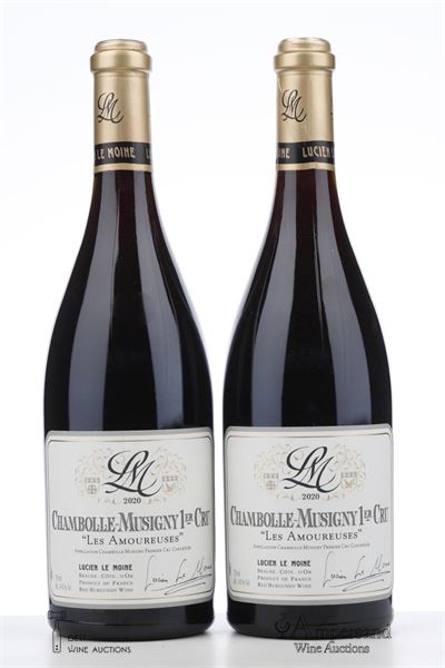 CHAMBOLLE MUSIGNY LES AMOUREUSES 2020 - Lucien Le Moine - 2 Bottles
