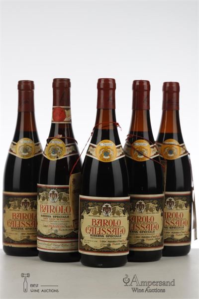 BAROLO RISERVA SPECIALE 1967 - Calissano - 5 Bottles