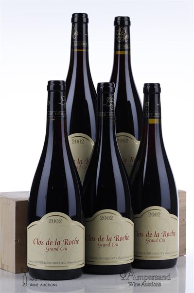 CLOS DE LA ROCHE 2002 - Lignier Michelot - 5 Bottles