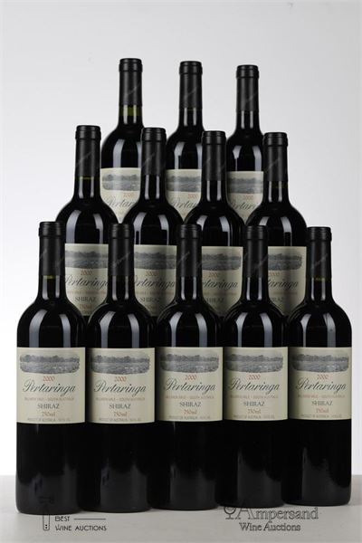PERTARINGA VINEYARD SHIRAZ 2000 - Pertaringa Wines - 12 Bottles - Oc 12