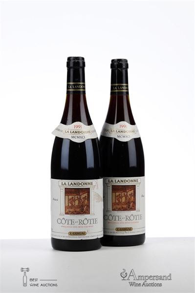 COTE ROTIE LA LANDONNE 1991 - Guigal - 2 Bottles