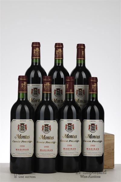 MONTUS CUVEE PRESTIGE 1998 - Mc - 7 Bottles - Owc 12