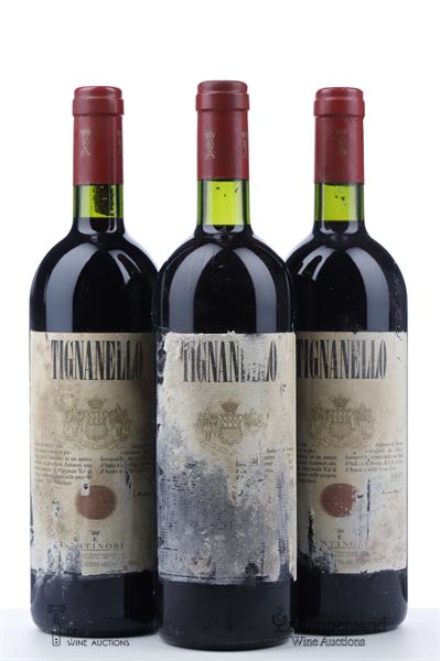 TIGNANELLO 1995 - Antinori - 3 Bottles