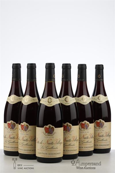 COTE DE NUITS VILLAGES LES GUILLANDES 2020 - Capitain Gagnerot - 6 Bottles