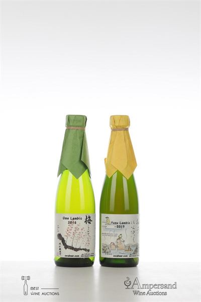 2015 YUZU LAMBIC + 2016 UME LAMBIC MIXED - Owa - 2 x 0,375Ltr