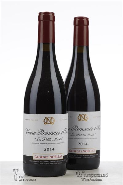 VOSNE ROMANEE LES PETITS MONTS 2014 - Georges Noellat - 2 Bottles
