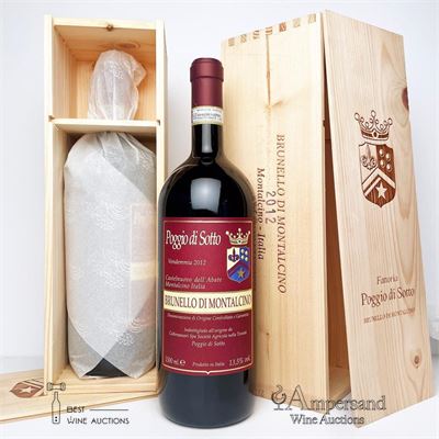 BRUNELLO DI MONTALCINO 2012 - Poggio di Sotto - 2 Magnums - Owc 1