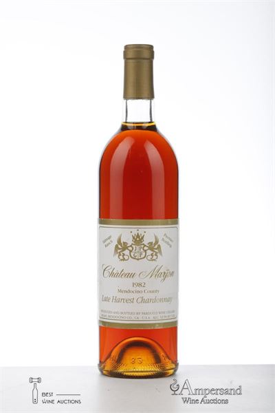 MARJON LATE HARVEST CHARDONNAY 1982 - Parducci - 1 Bottle