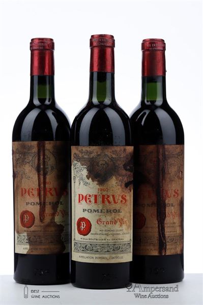 PETRUS 1960  - 3 Bottles