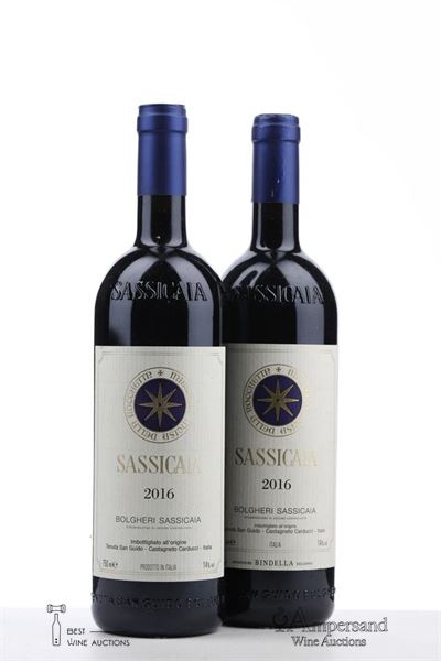 SASSICAIA 2016 - Tenuta San Guido - 2 Bottles
